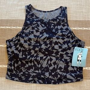 New w/ tag FLEO Breeze Crop Tank Size Medium